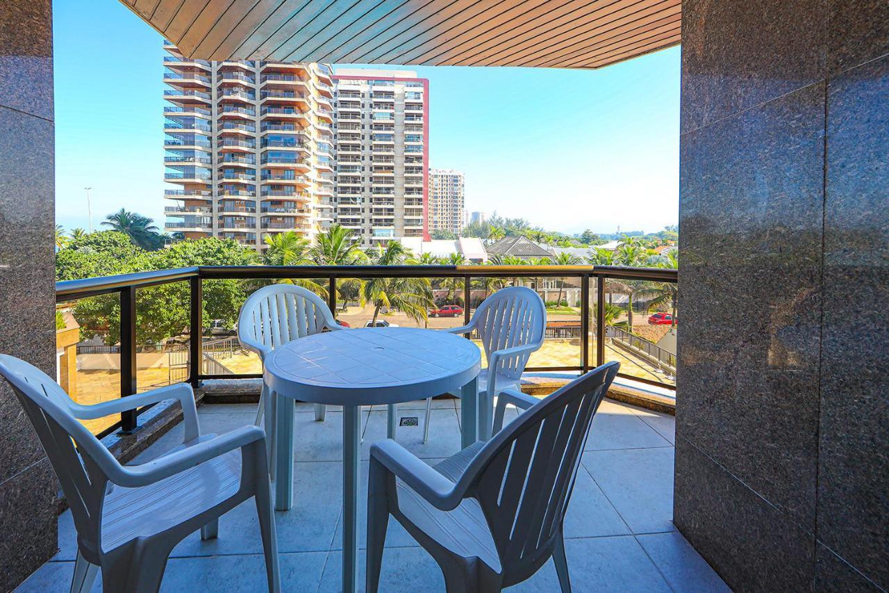 Acolhedor Flat A Beira-Mar Na Barra Da Tijuca Daire Rio de Janeiro Dış mekan fotoğraf