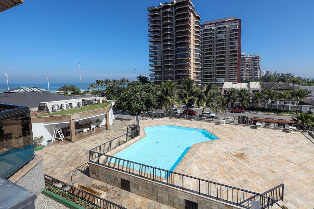 Acolhedor Flat A Beira-Mar Na Barra Da Tijuca Daire Rio de Janeiro Dış mekan fotoğraf