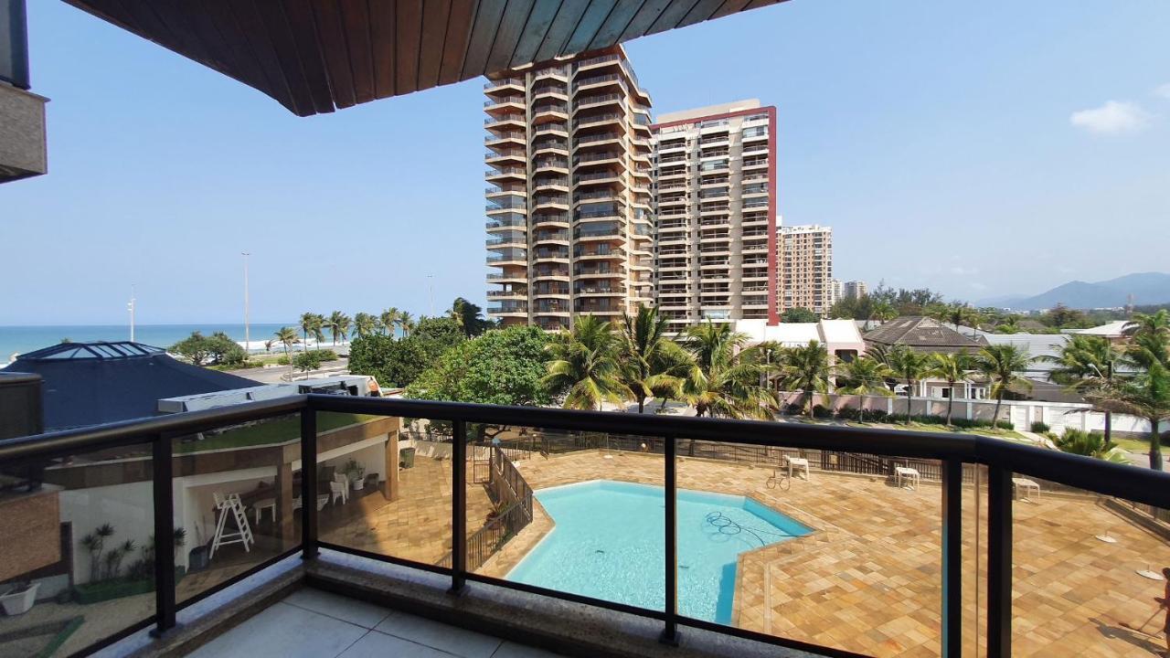 Acolhedor Flat A Beira-Mar Na Barra Da Tijuca Daire Rio de Janeiro Dış mekan fotoğraf